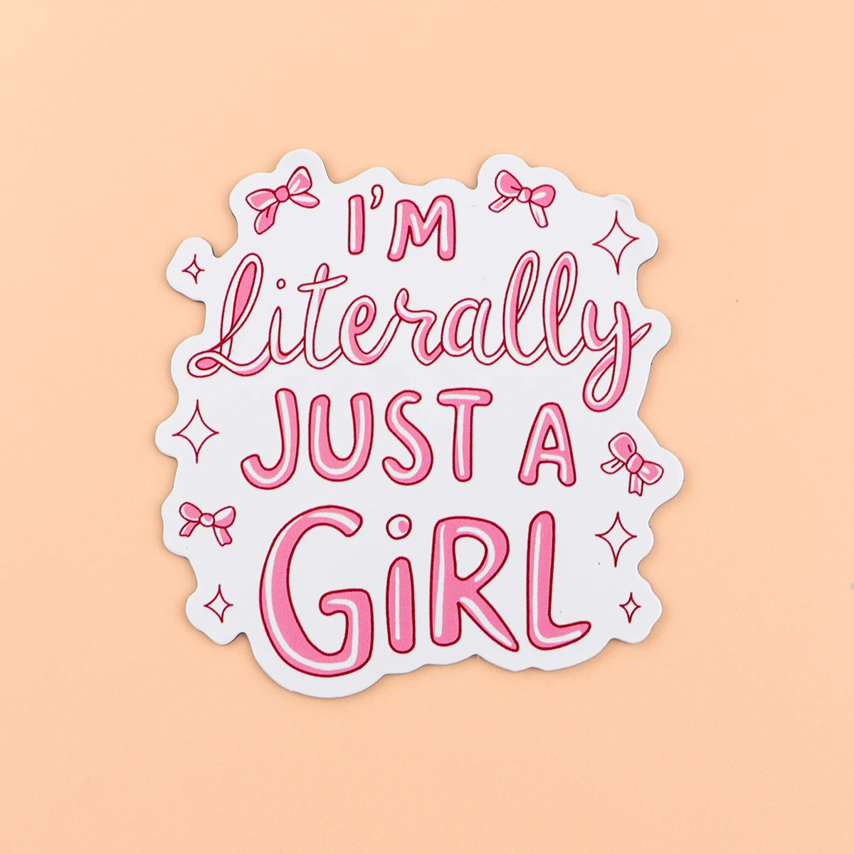 Estoy literalmente solo un gir imanes de nevera para niños imanes de citas divertidas para refrigerador decoración del hogar pegatina magnética - imagen 3