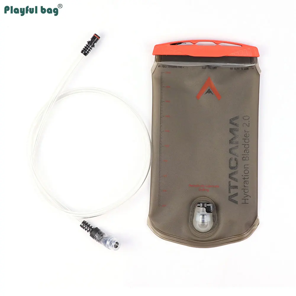 Bolsa portátil de hidratación para ciclismo, bolsa de agua deportiva plegable para montañismo, viaje y senderismo, 2L, AVA262 - imagen 2