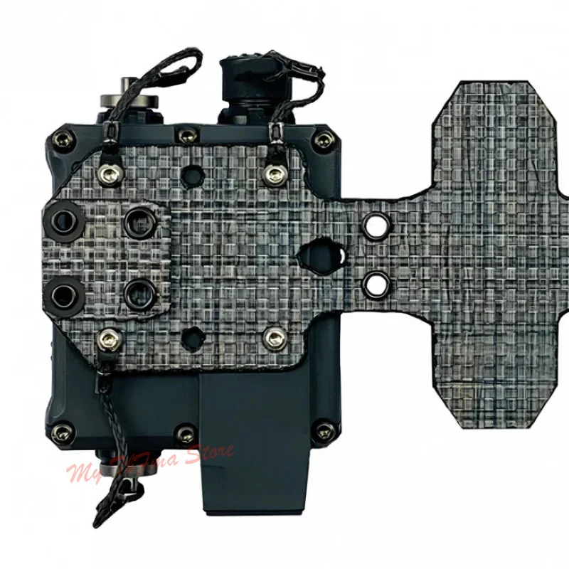 Chaleco táctico estilo AXL, placa de expansión de placa fija Universal MOLLE PTT para PTT V60/X50/U94v2/X50/talkie-talkie 152/148 - imagen 3