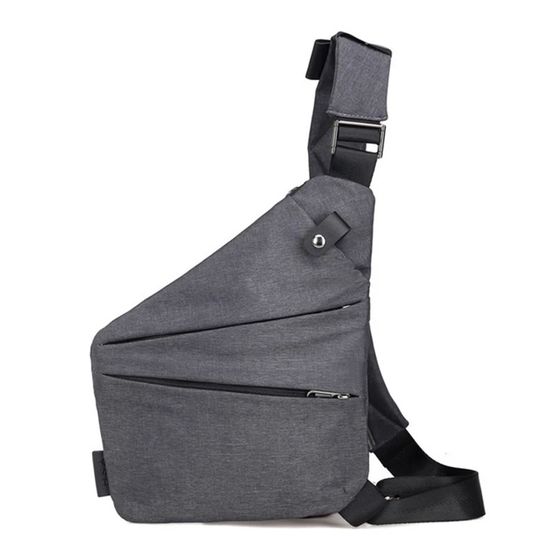 Fundas de pistola tácticas multifunción, bolsa de almacenamiento de hombro izquierdo y derecho, bolsa de teléfono antirrobo, Funda Universal para pistola de mano - imagen 4