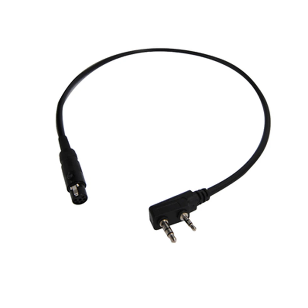 El cable de salida inferior de walkie-talkie multifunción y multitipo se connecte al auricular de walkie-talkie PTT - imagen 2