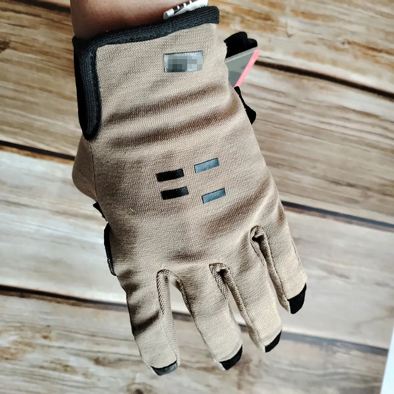 Guantes tácticos, espalda ignífuga, palma de piel de oveja, Compatible con pantalla táctil - imagen 4