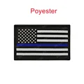 US Flag Blue Line