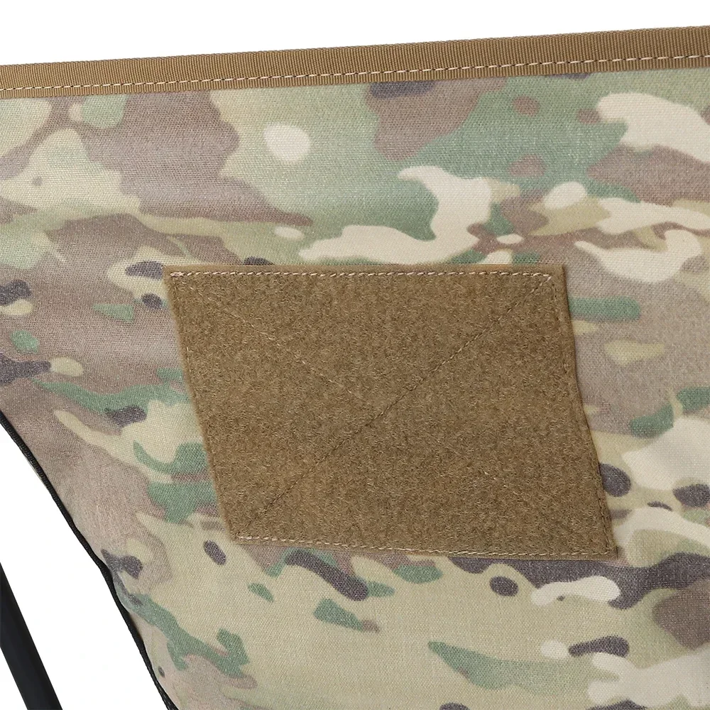 Silla portátil fácil de instalar, silla plegable funcional para exteriores, silla de playa de nailon, Camping, senderismo, pesca, barbacoa, fiestas - imagen 5