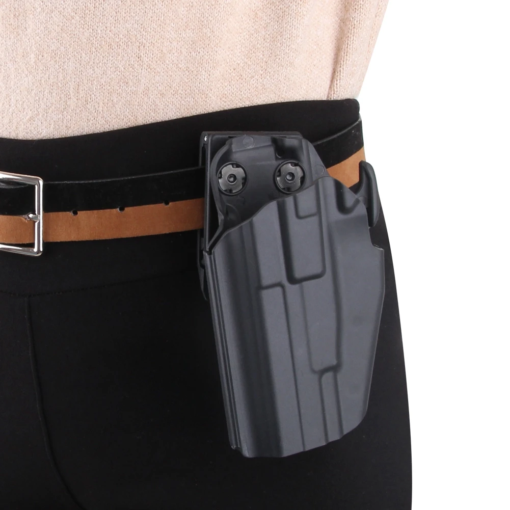 Funda para pistola izquierda, funda táctica para pistola G 17, funda para pistola oculta para caza, bolsa Mag para G17/18C/20/21/22/37 - imagen 5