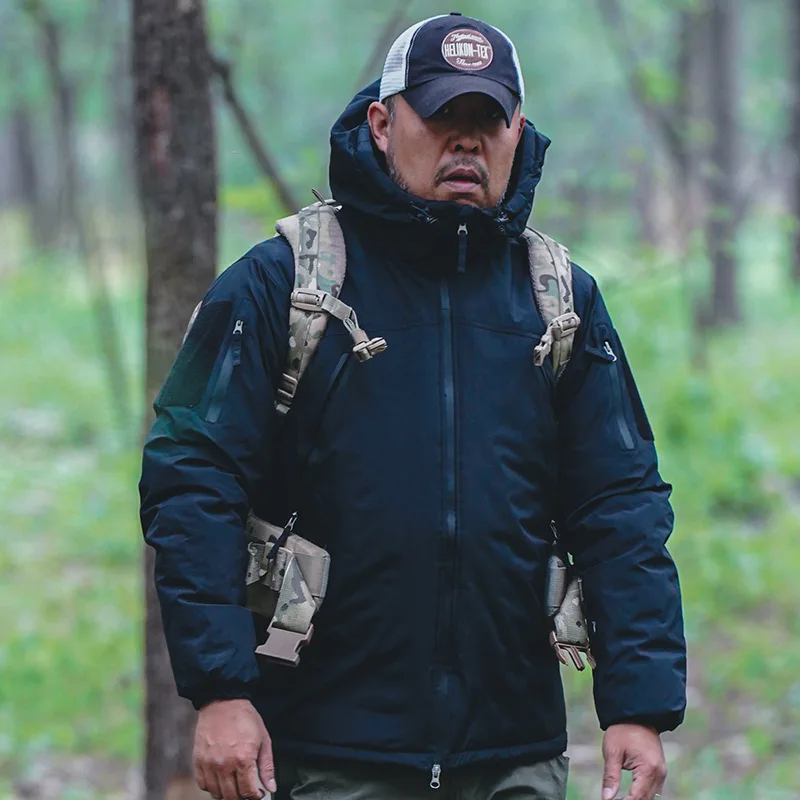 MIG-chaqueta táctica militar para invierno, abrigo de algodón resistente al viento, superimpermeable, para caza, Camping, senderismo, región Polar, 2,0 - imagen 5