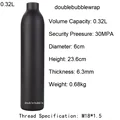 0.32L Aluminum Tank