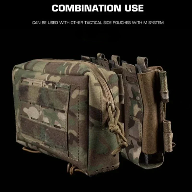 ERQYGRA táctico 5,56 Triple Mag bolsa placa CS revista de tiro juego de guerra equipo de caza sistema Molle accesorios de Paintball - imagen 4