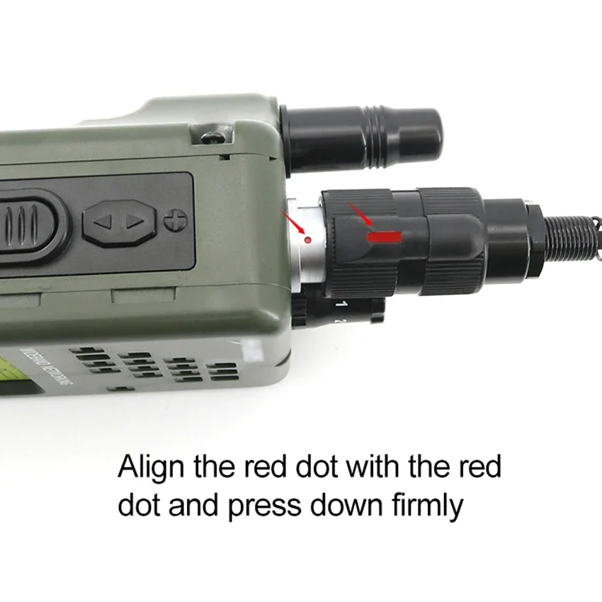Adaptador deportivo táctico Airsoft AN/PRC 148 152 PTT, 6 pines Ptt, altavoz de mano, micrófono para Radio PRC148 PRC152 PRC163 - imagen 5
