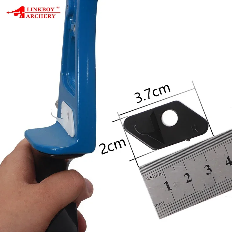 Juego de soportes de flecha de Tiro con Arco recurvo, soporte de flecha adhesivo de plástico, arco derecho/izquierdo, accesorios de caza, 6 unidades - imagen 2