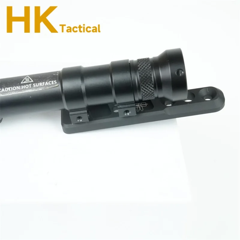 Linterna táctica de montaje Vertical en línea M300 M600 PLHV2, montaje extensible, accesorios de luz de caza aptos para MLOK/20MM - imagen 5
