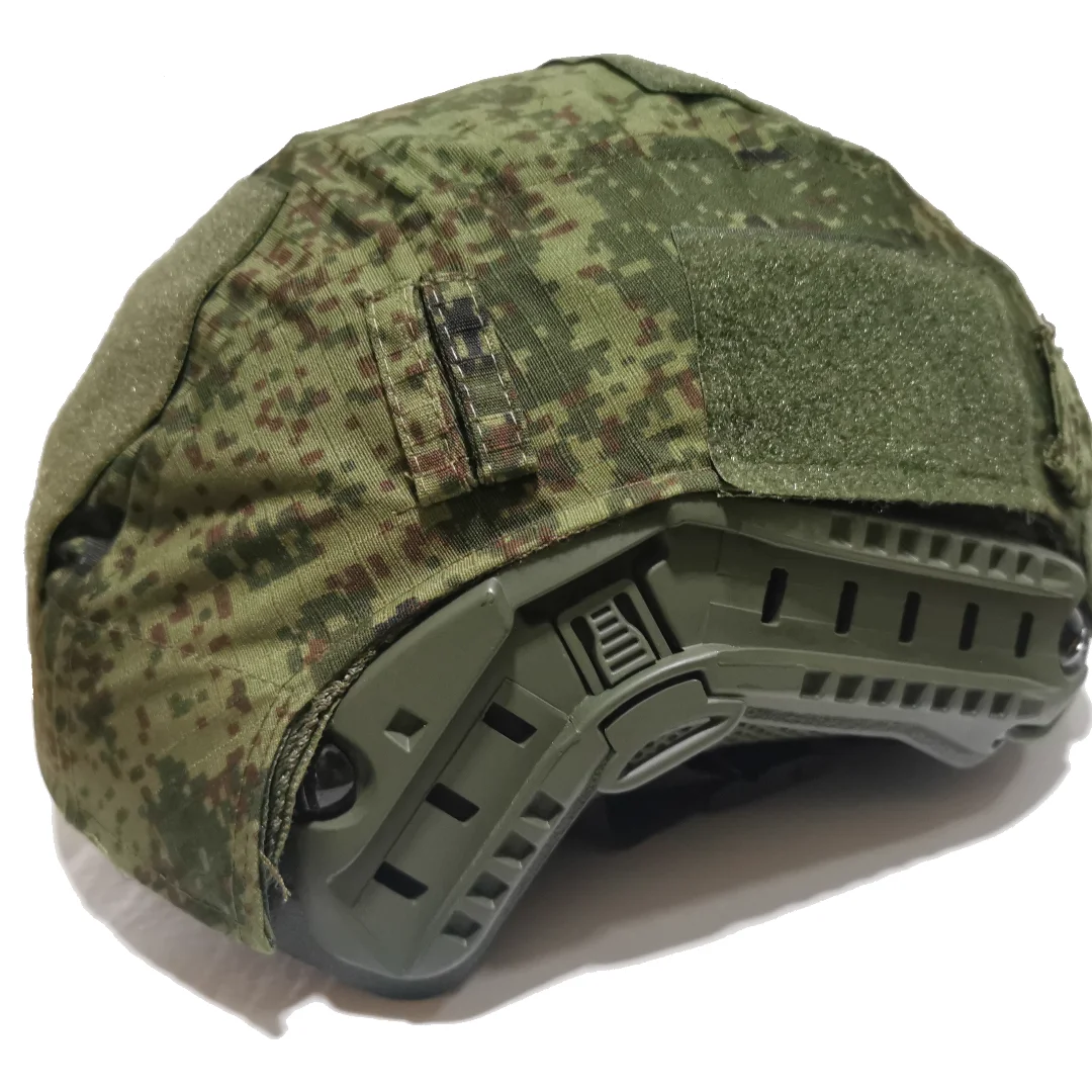 Funda de casco táctica rápida de camuflaje, paño de cubierta de casco ruso Emr - imagen 3