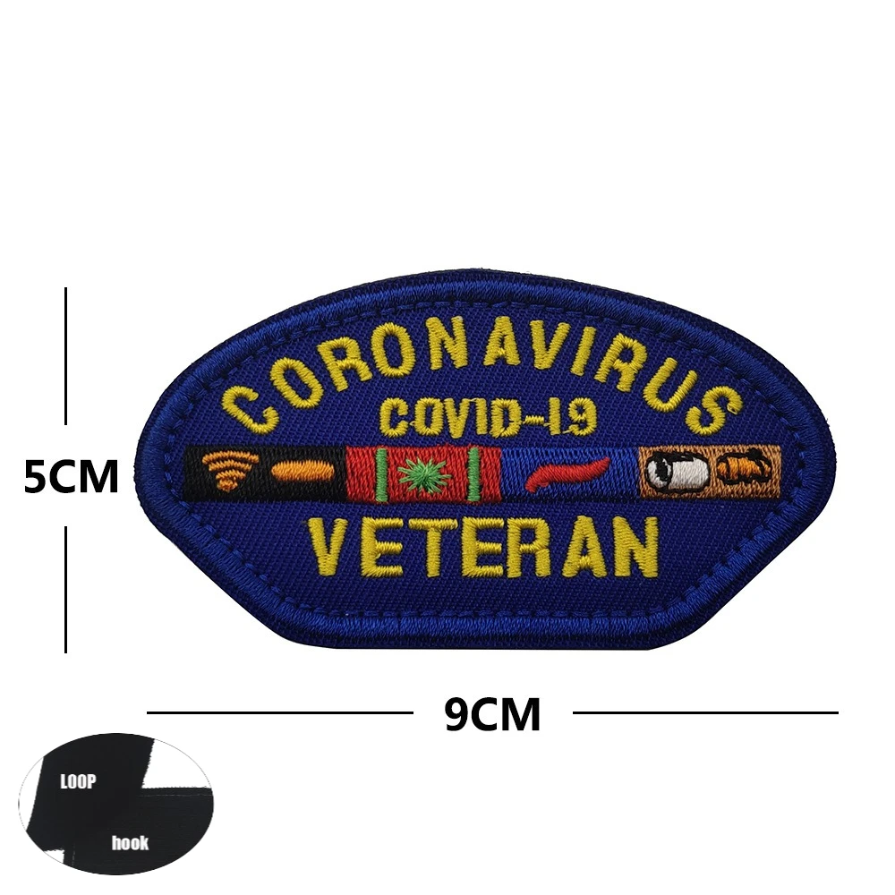 3-Embroidered Velcro