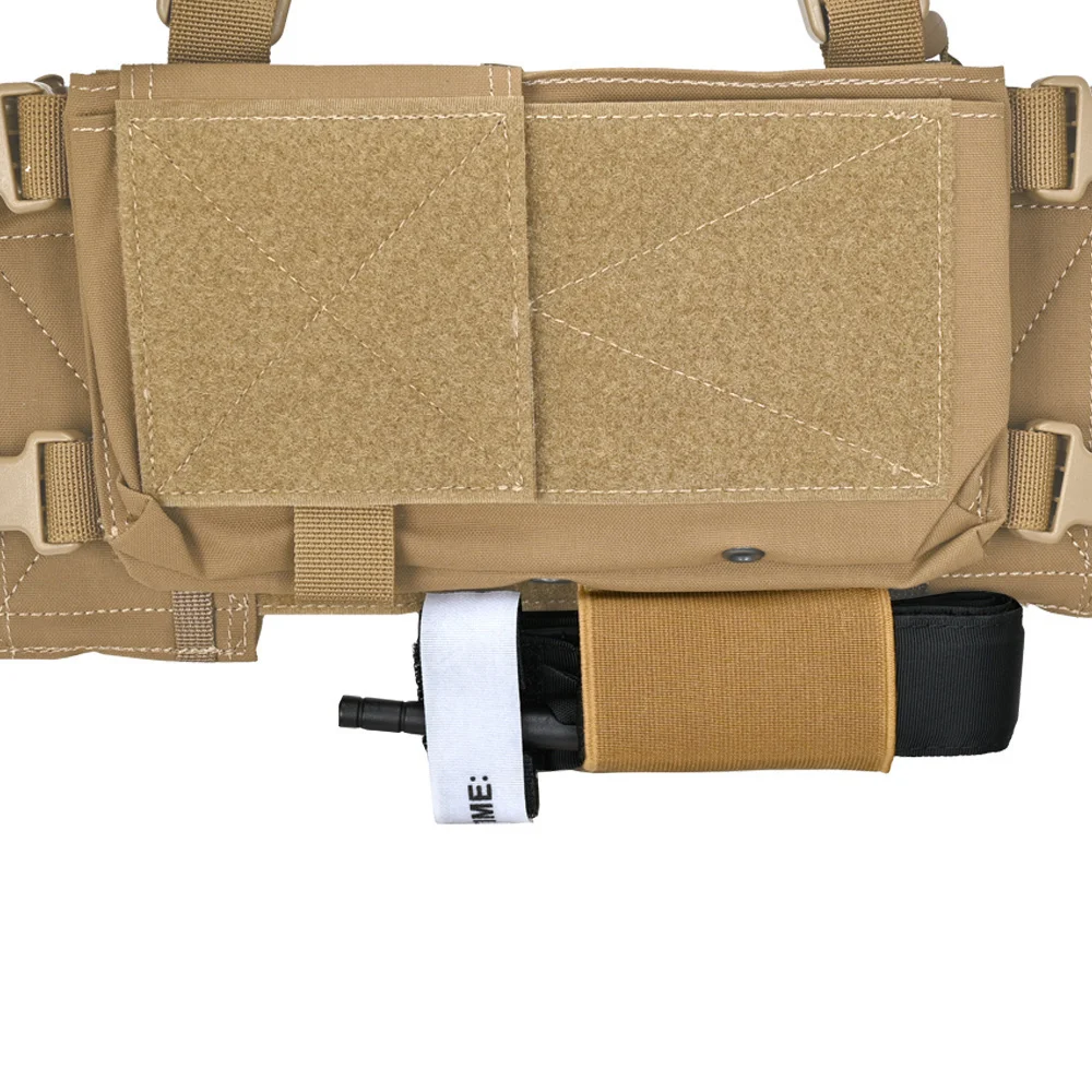 Soporte de torniquete elástico táctico, bolsa EDC, portador de placa, aparejo de pecho, chaleco, cinturón, bolsa de herramientas de supervivencia, soporte de almacenamiento seguro - imagen 4