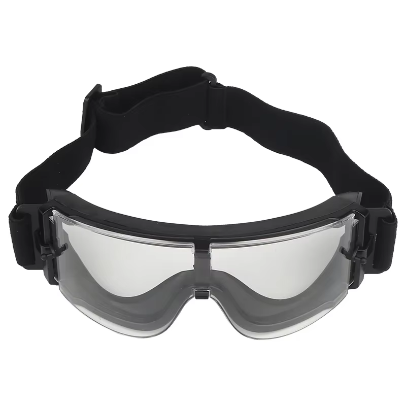 Gafas tácticas de tiro para paintball y antiviento con casco - imagen 3