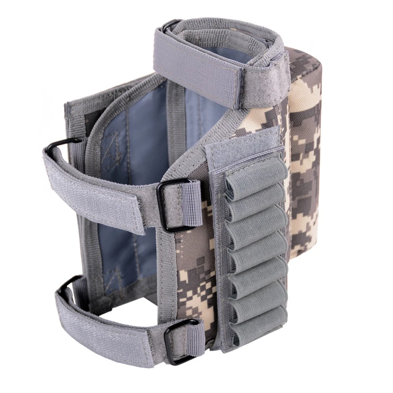 Bolsa de descanso táctico para Rifle, almohadilla elevadora de nailon, cartuchos de munición, accesorios de caza - imagen 3