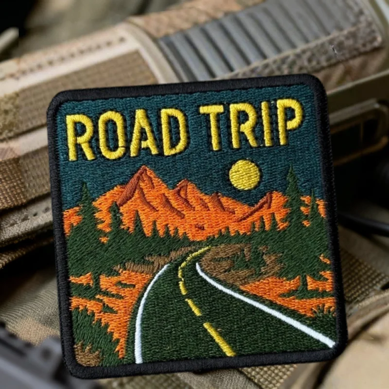 Detalle del parche “ROAD TRIP”