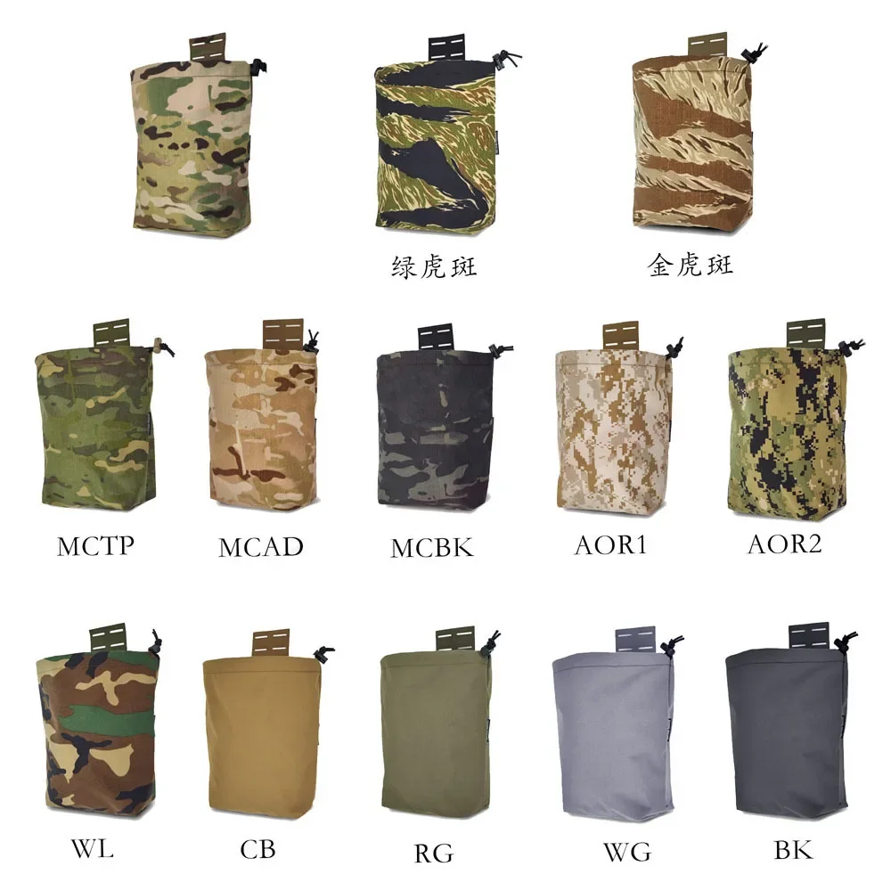 Bolsa táctica enrollable para cintura, bolsa de reciclaje plegable, bolsa para artículos diversos, estilo KINETIC CONSULTING - imagen 4