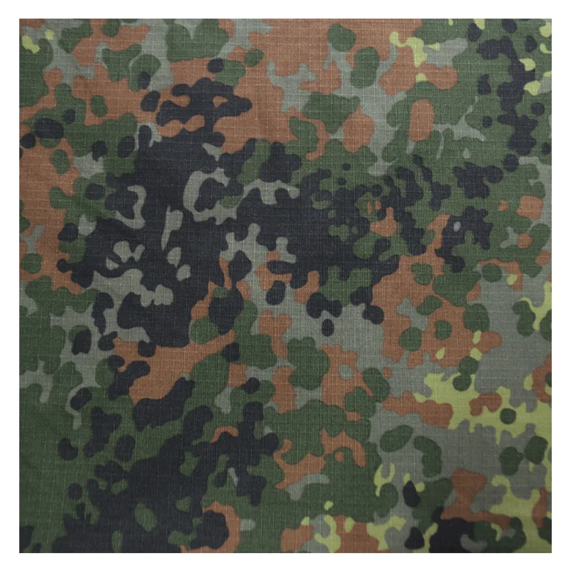 TC65/35 FLECTARN alemán manchado selva camuflaje tela poliéster algodón tela a cuadros ropa táctica DIY - imagen 5