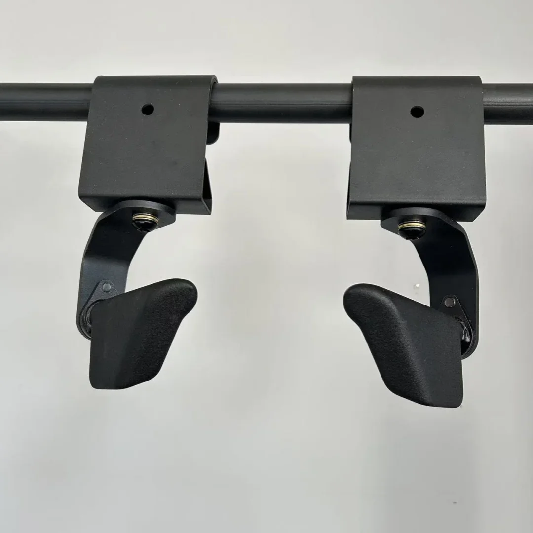 Manijas para dominadas y manijas de banda de resistencia, empuñaduras de fitness multiusos para gimnasio en casa, máquina extraíble, peso muerto, barra de barbilla - imagen 3