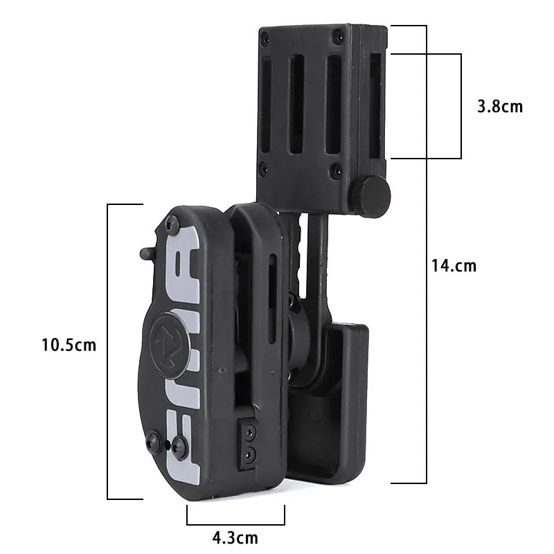 IPSC USPSA IDPA competición de tiro GR opción de velocidad Universal funda de pistola de mano derecha para equipo Airsoft de alta capa 1911 - imagen 4