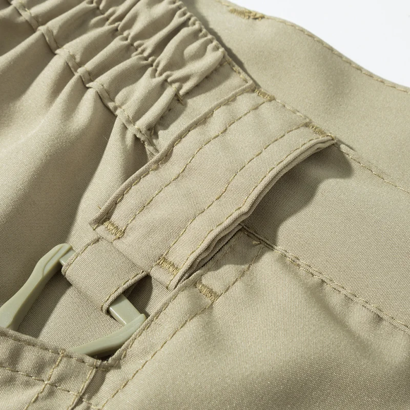 Pantalones cortos tácticos elásticos secado rápido multibolsillos - imagen 5