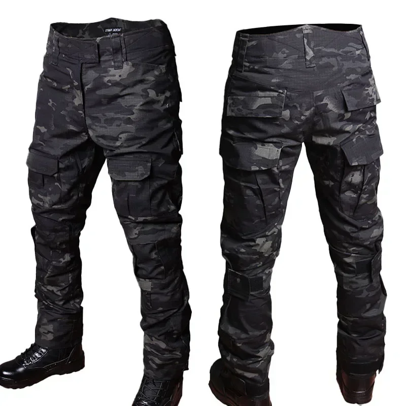 Black Camo Pant