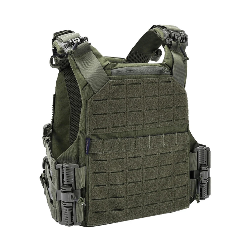 Nuevo Chaleco táctico de liberación rápida MOLLE, chaleco protector impermeable y resistente al desgaste, chaleco de entrenamiento, equipo de caza Airsoft - imagen 5