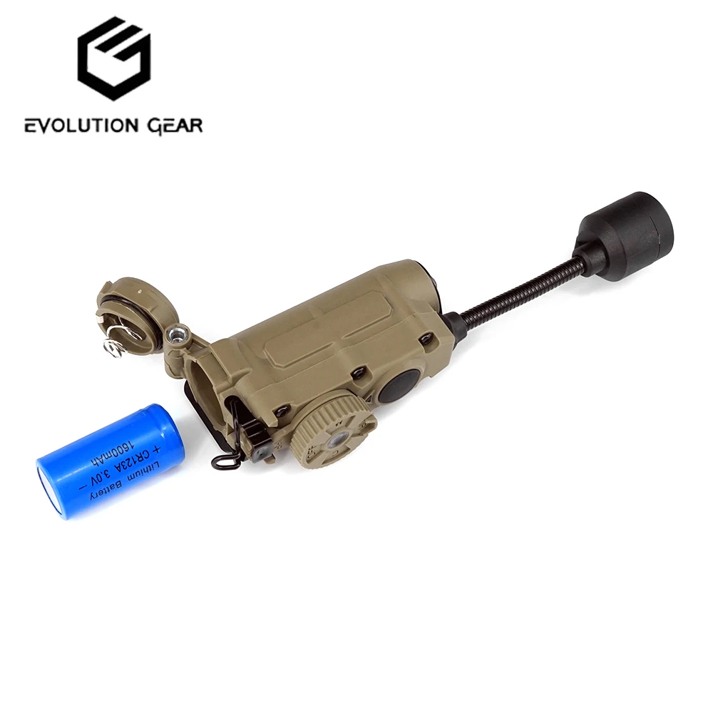 Lámpara de cabeza Sidewinder para casco táctico, luz estroboscópica roja, verde, azul, blanca, luz IR LED estroboscópica IFF, aplicación de la Ley de Caza al aire libre - imagen 4