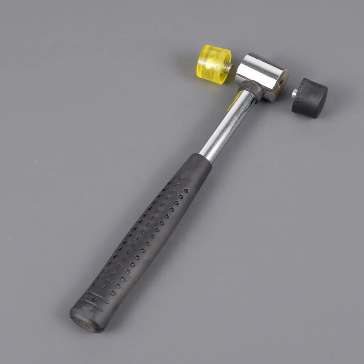 Tactical AR15-Juego de perforaciones redondas de 9 piezas, Kit de herramientas de eliminación de perforaciones, arsmiths, reparación de joyas, martillo de mazo de goma suave de doble cara - imagen 4