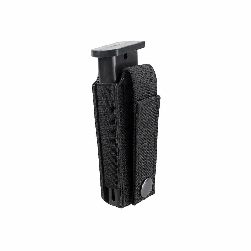 Bolsa táctica Molle de 9mm para una sola revista, bolsa multiherramienta elástica para pistola, cinturón de cintura, funda para linterna, soporte para herramientas - imagen 3