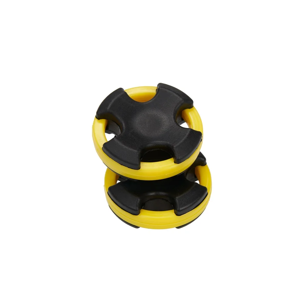 Estabilizador de extremidades, amortiguador de goma, absorción de impacto, silenciador de arco, cuerda de arco, Reduce el ruido para tiro con arco, accesorios de arco recurvo, 2 uds. - imagen 2