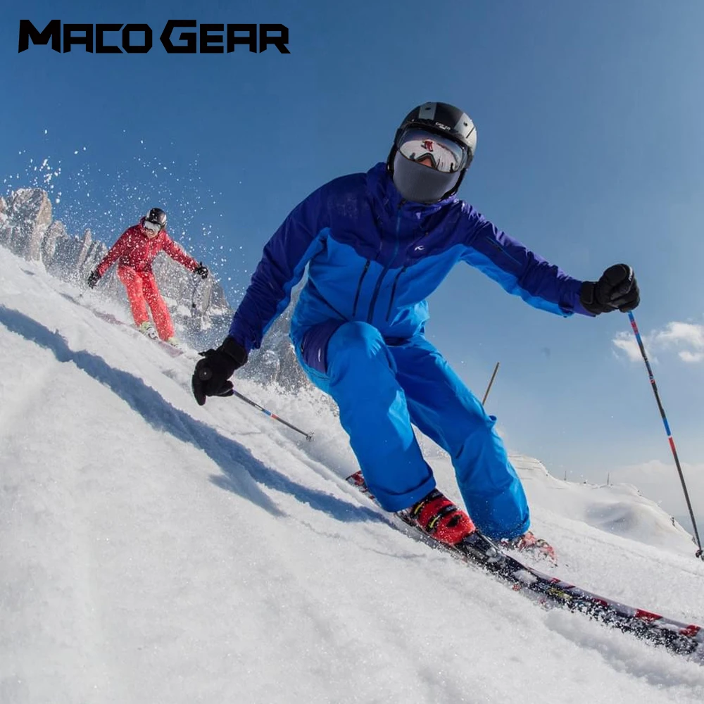 Pasamontañas de forro polar para hombre y mujer, máscara de escudo térmico, bufanda cálida, capucha deportiva para ciclismo, senderismo, esquí, bicicleta, Snowboard, cubierta de cara completa, Invierno - imagen 4