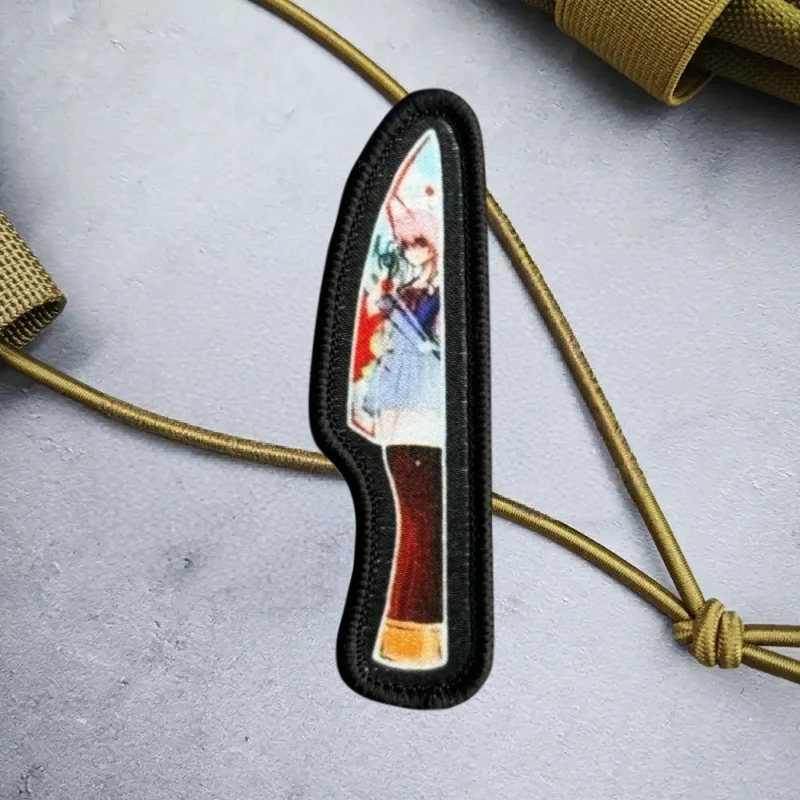Parche de impresión "Yuno Gasai", chaleco táctico, gancho y bucle, sombrero, insignia de moral, mochila, pegatinas decorativas, parches para brazalete para ropa - imagen 2