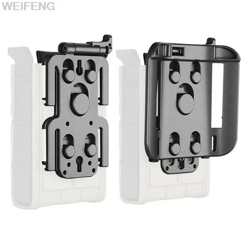 Placa de accesorios táctica Molle, módulo receptor y inserción de plataforma, chaleco Molle, bolsa de revista, adaptador, accesorio de conexión - imagen 2