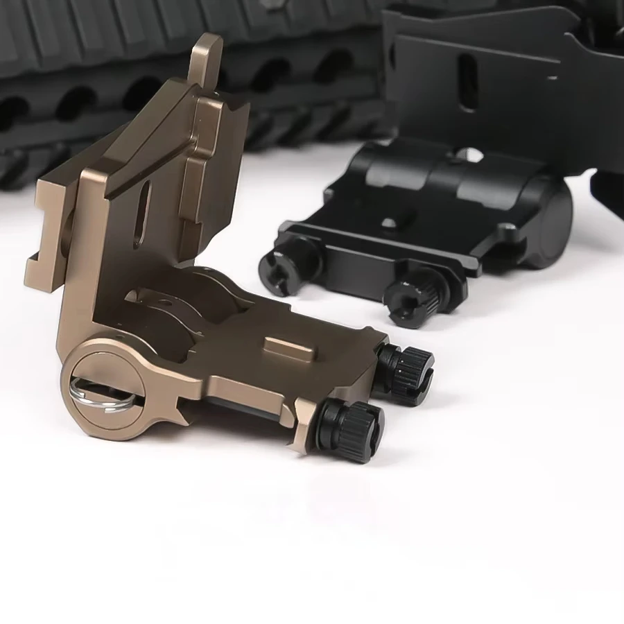 FMA caza táctica Airsoft G33 lupa montaje abatible G33 soporte de vuelco accesorios TB1337 BK/DE - imagen 3