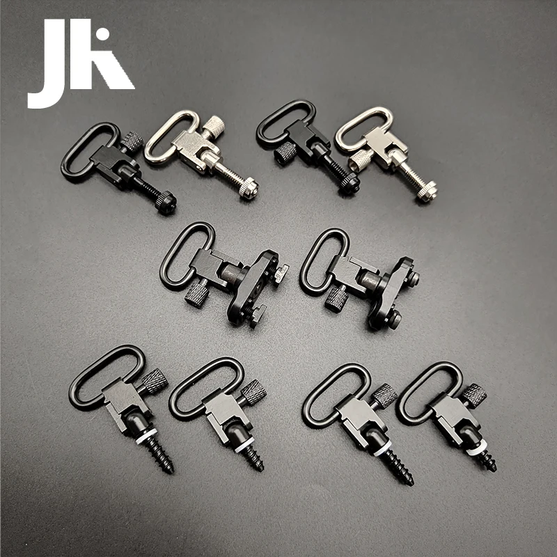 Adaptador de montaje giratorio táctico QD, correa de pistola desmontable rápida de Metal, anillo de montaje, escopeta para Rifle, accesorios para pistola de caza