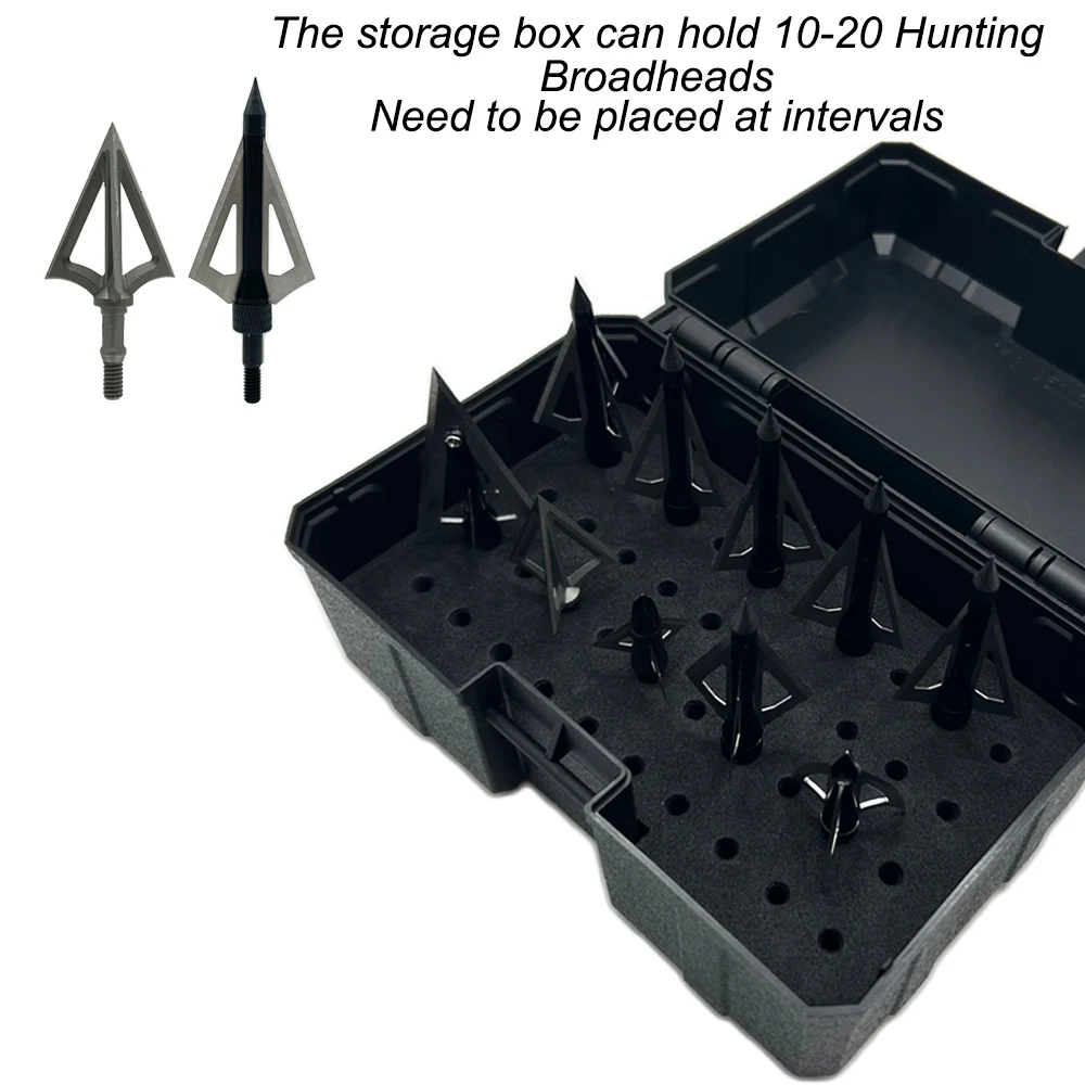 Caja de almacenamiento para puntas anchas de flecha y caza - imagen 4