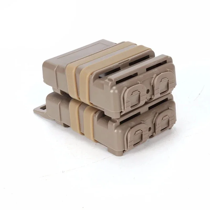 Bolsa táctica de caza serie 5,56, bolsa Fast Mag para AR M4 M16 STANAG Airsoft Rifle, doble revista, módulo de caza, bolsa Molle - imagen 5