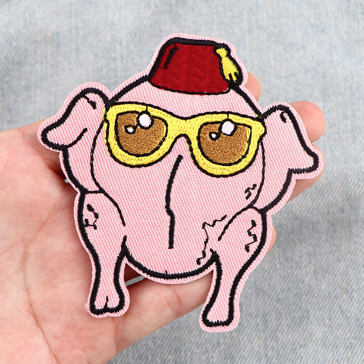 Parche Friends TV SHOW, parches bordados de pavo para ropa, parches para planchar DIY para ropa, pegatinas de parche de dibujos animados - imagen 3