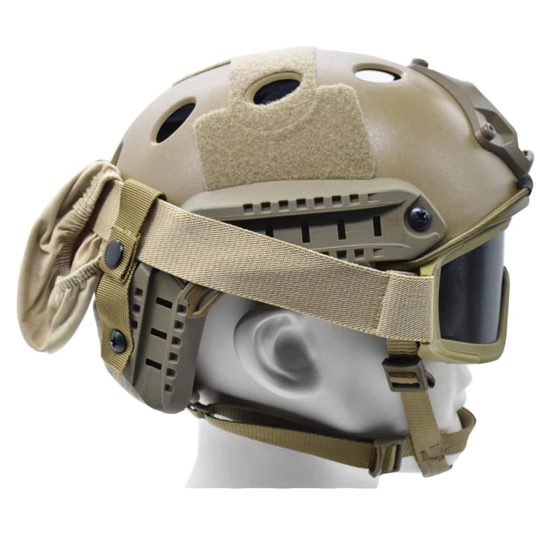 Accesorios para casco táctico, correas para gafas de casco FAST MICH, correas de retención para gafas de caza para casco MICH/ACH - imagen 5