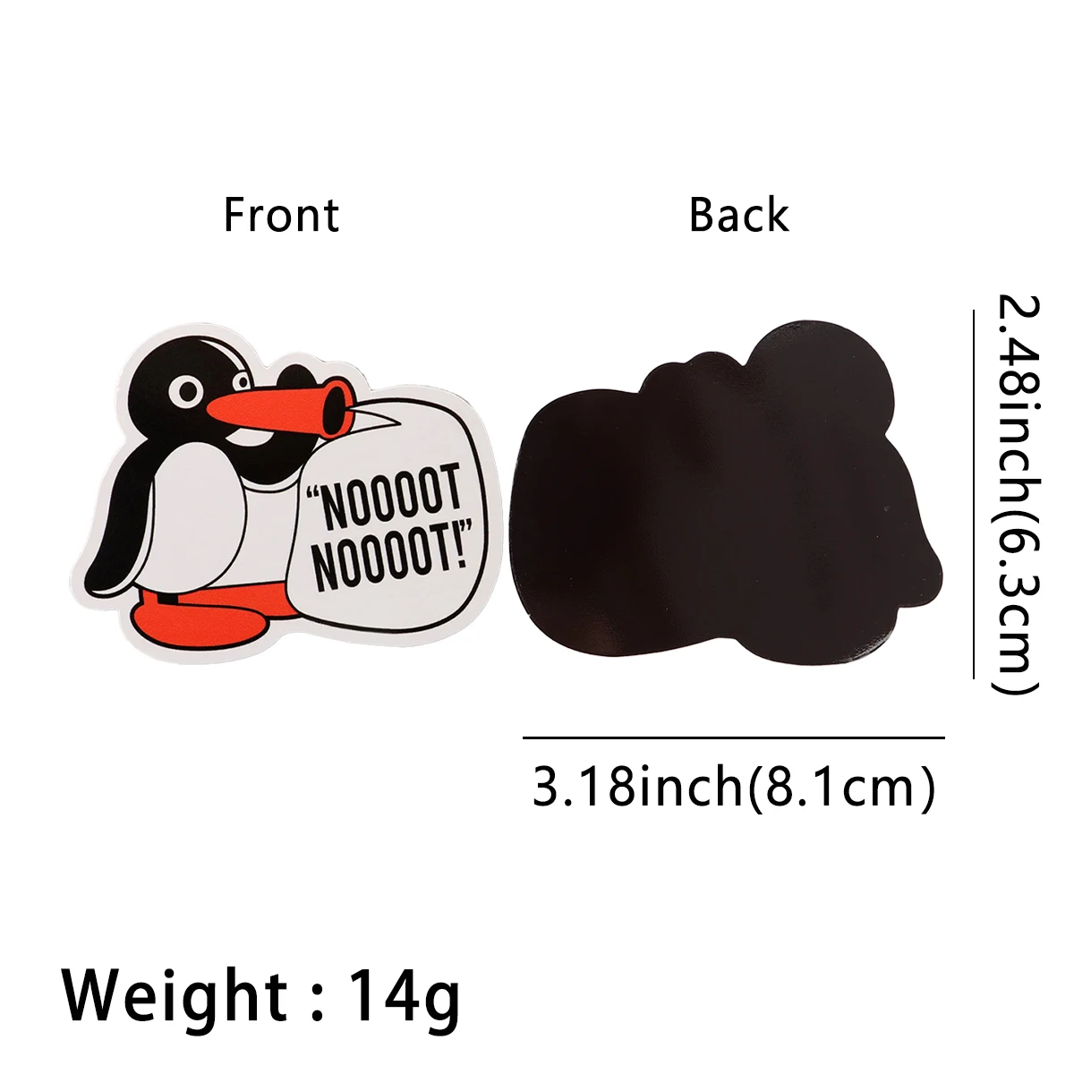 Lindos imanes de nevera de pingüinos para niños, dibujos animados, animales, pegatinas magnéticas, accesorios de cocina, regalo de decoración para el hogar - imagen 2