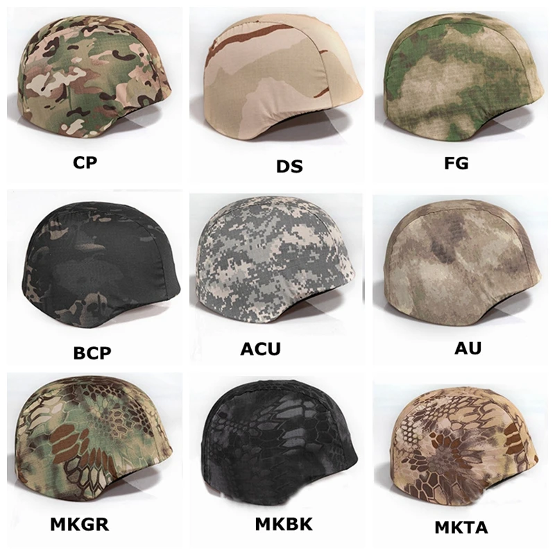 Cubierta táctica para casco M88, adiestramiento militar al aire libre, caza, combate, camuflaje, cubierta para casco para cascos M88 - imagen 5