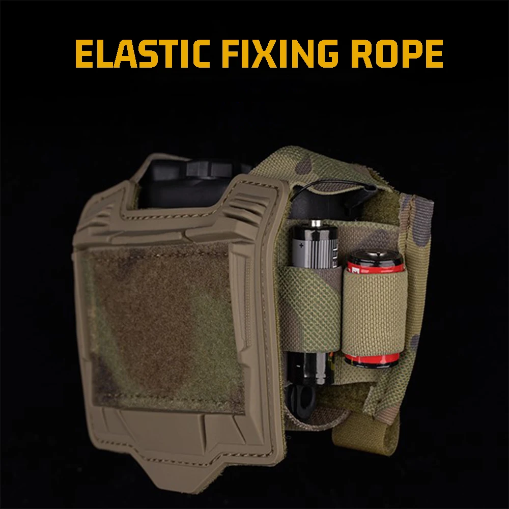 Bolsa de batería for casco táctico tipo K, caja de batería for casco portátil de paintball Airsoft, bolsas de bolsa de contrapeso for accesorios de casco - imagen 3