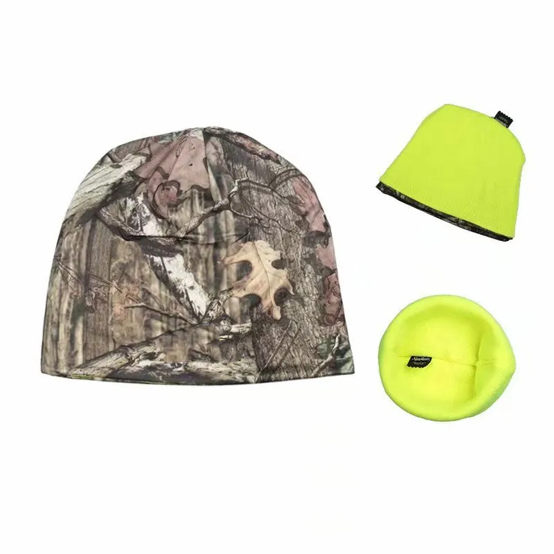 Gorro térmico reversible camuflaje biónico para caza y pesca - imagen 4
