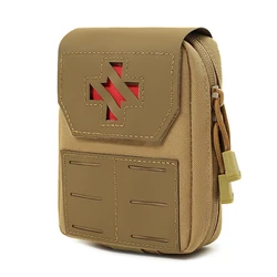 Bolsa médica táctica Molle 1000D impermeable para EMT y caza