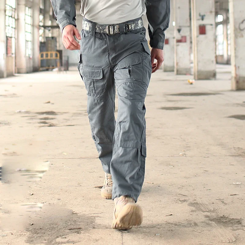 Trueguard-pantalones de combate Multicam TRU 2023, pantalón de combate con cremallera, Multicam, 1/4 Arid, algodón polivinílico, traje de rana MCA, 65/35 - imagen 3