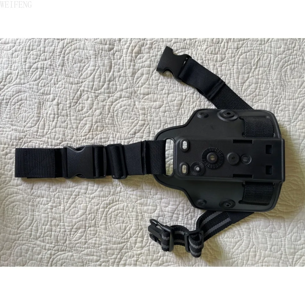 Adaptador flexible de caída ajustable, plataforma de pierna, adaptador de cubierta de pierna de polímero para fundas y bolsas de revistas, bloqueo rápido - imagen 4