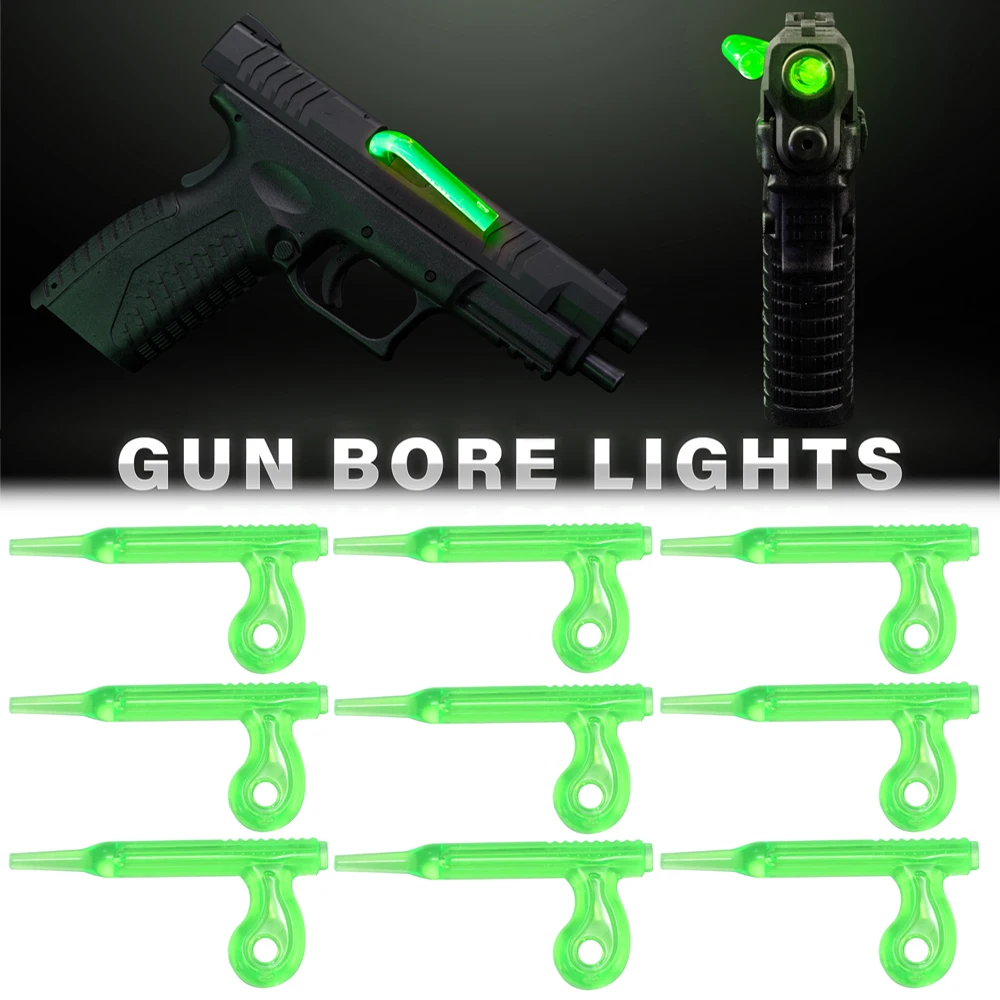 Luz de inspección del arma verde para mantenimiento cañón