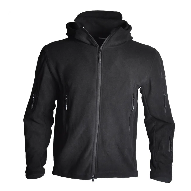 Chaqueta táctica de forro polar para hombre, abrigo térmico militar para caza, senderismo, deporte al aire libre, a prueba de viento, mantiene el calor, novedad - imagen 2